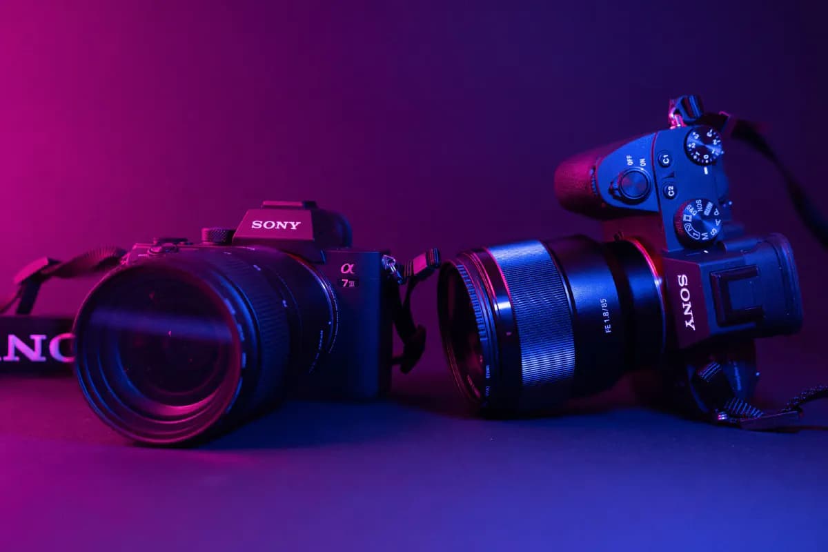 Digital cameras from Sony. Photo: Theregisti