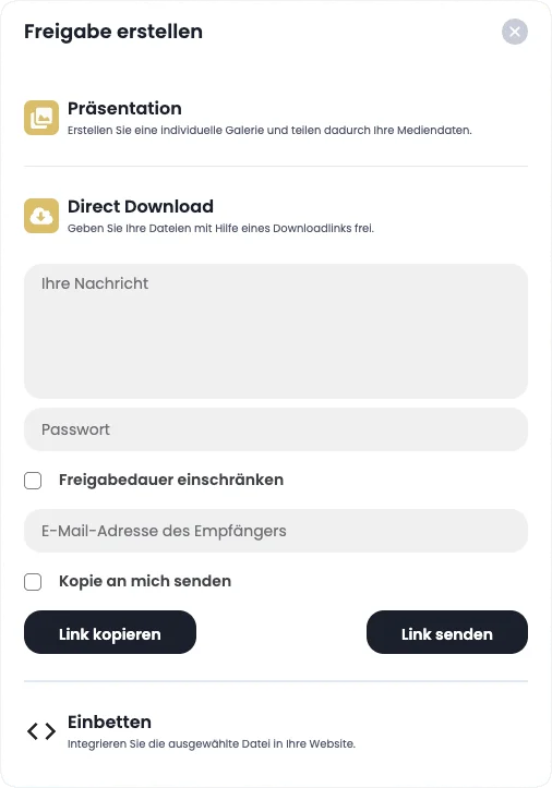 Screenshot Direct Download Dialog